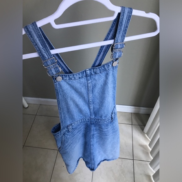 Madewell Denim Overall Dress Size: M - Picture 3 of 11